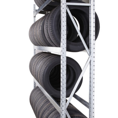 rack à pneus galvanisé et rayonnage industriel 69